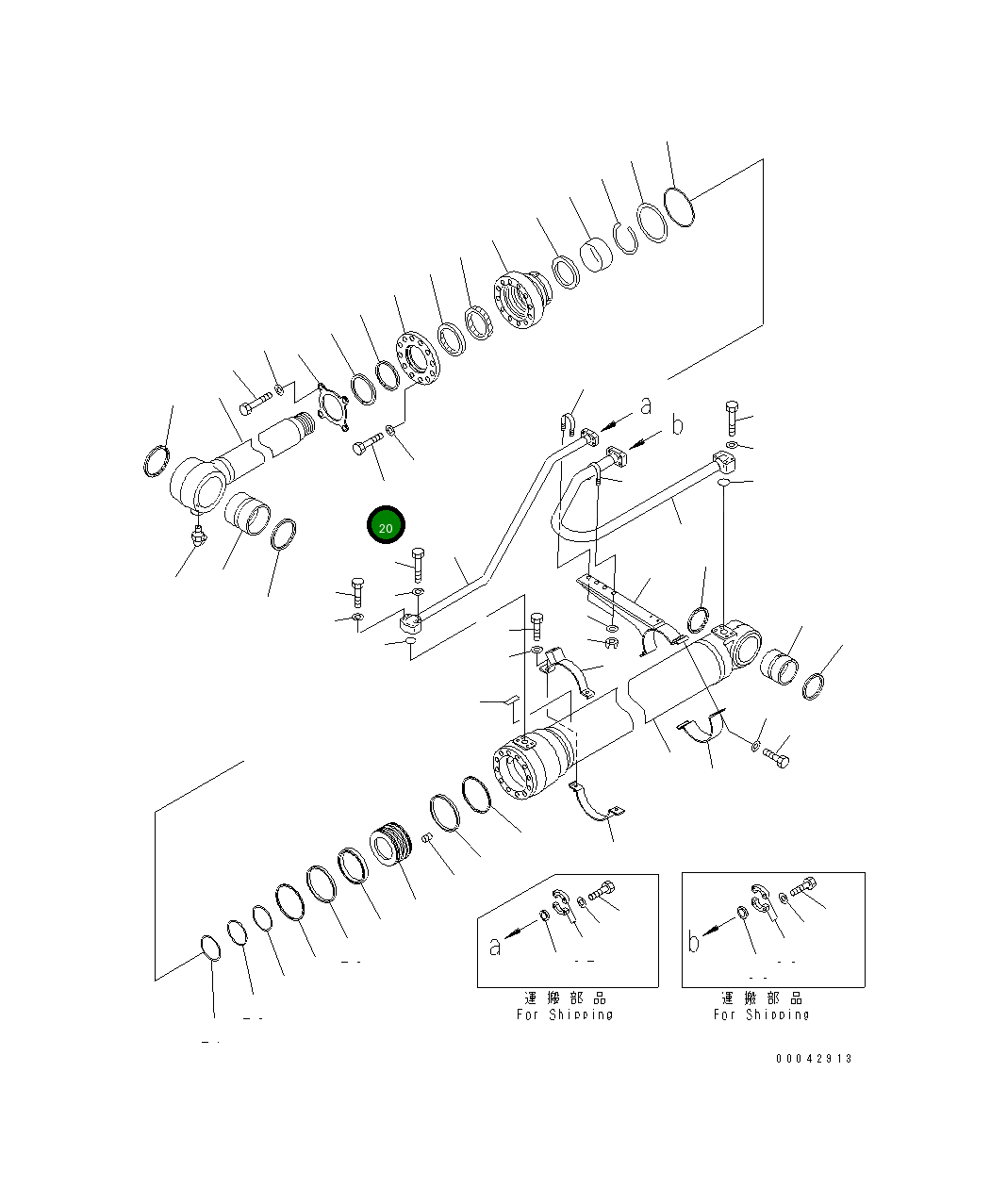 Болт 01011-81800 Komatsu