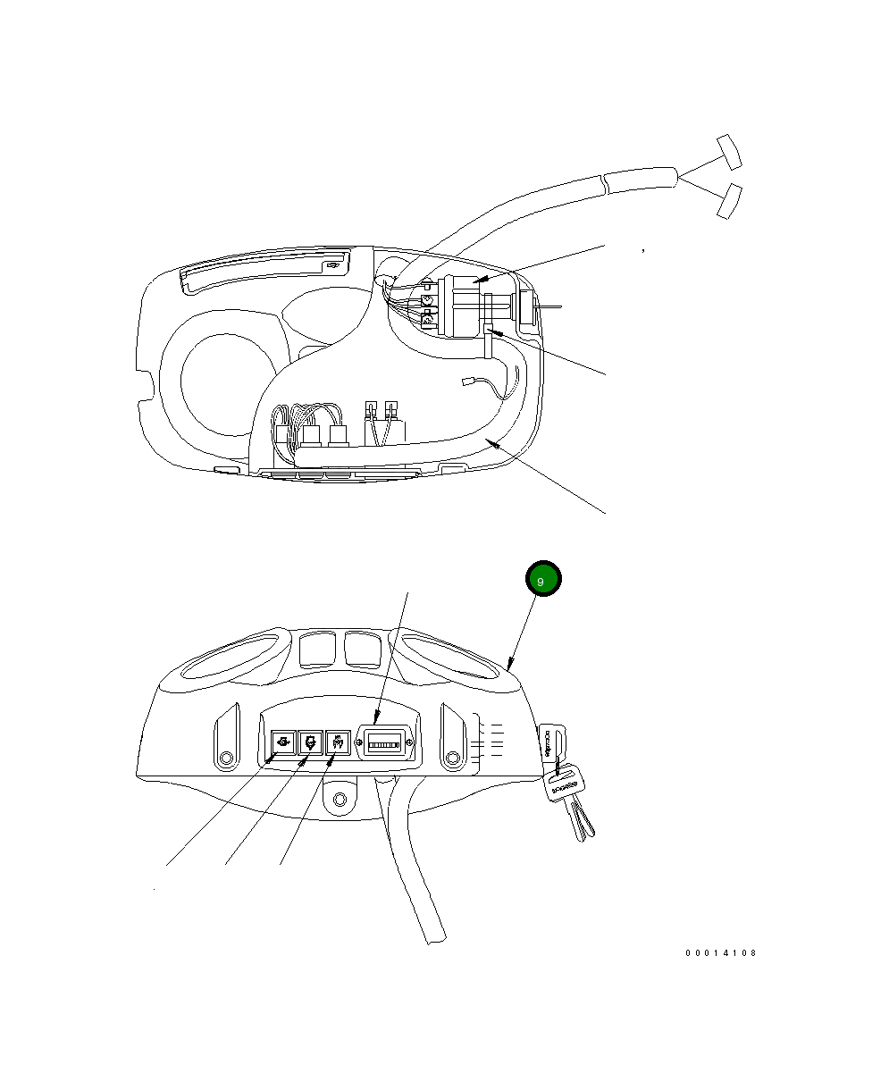 Крышка 21S-43-31142 Komatsu