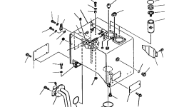 Крышка 419-60-15340 Komatsu
