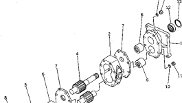 Корпус 07437-11020 Komatsu