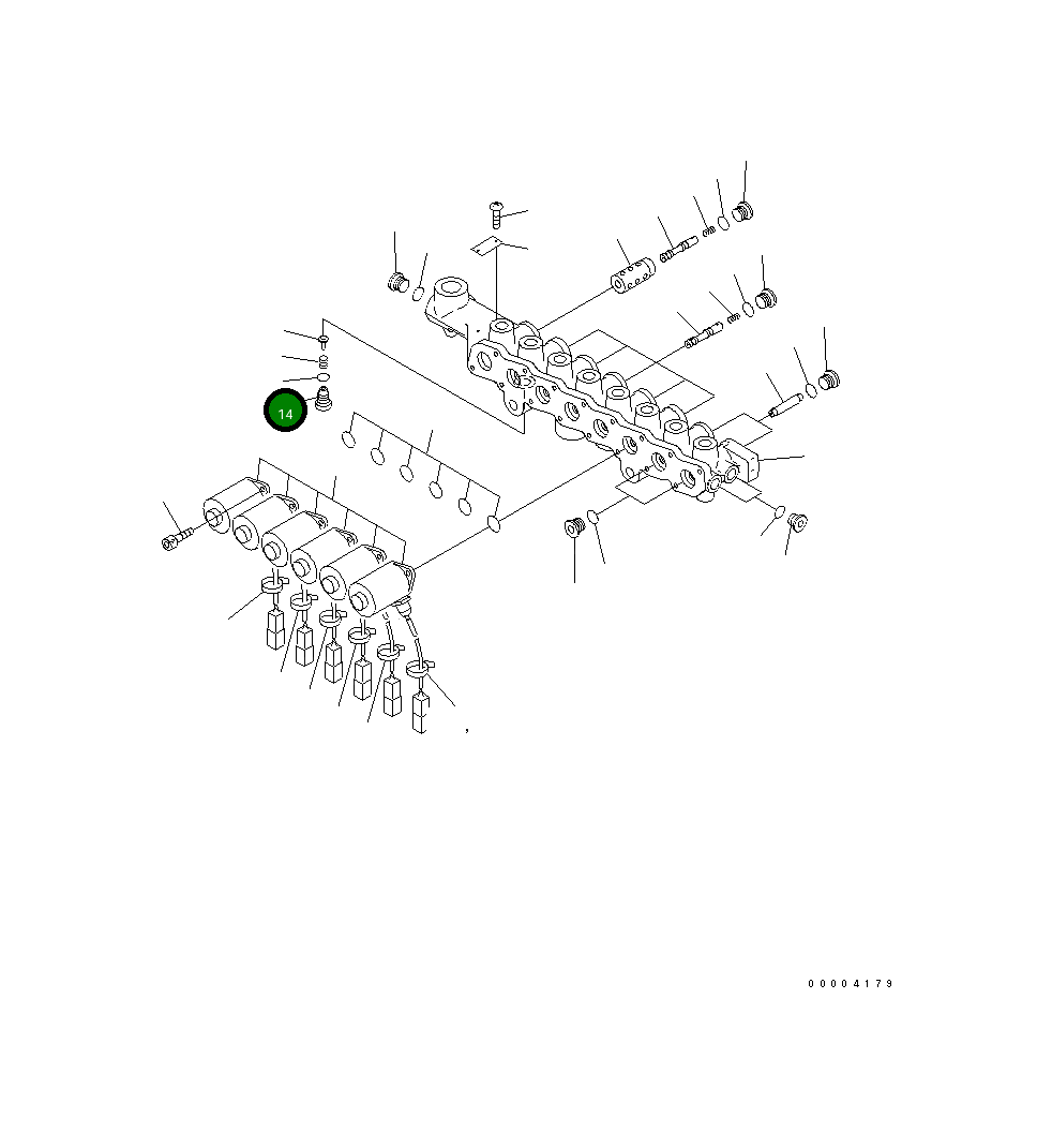 Кольцо уплотнительное (O-Ring) NY86711-01010 Komatsu