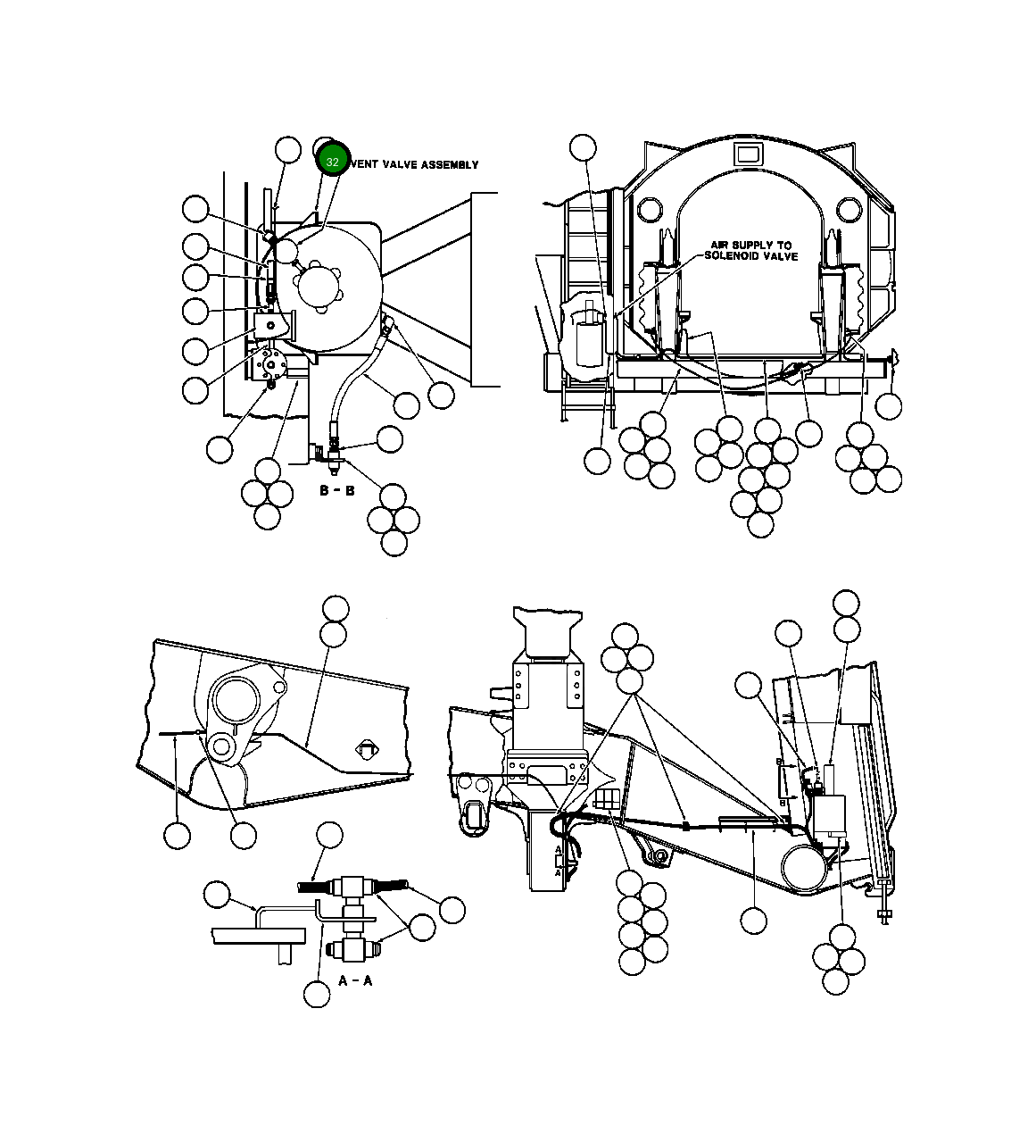 Кольцо TY9712 Komatsu