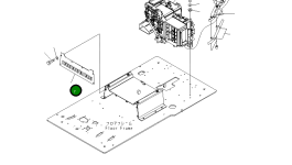 Крышка 20J-54-12221 Komatsu