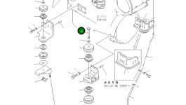 Болт 208-01-11181 Komatsu