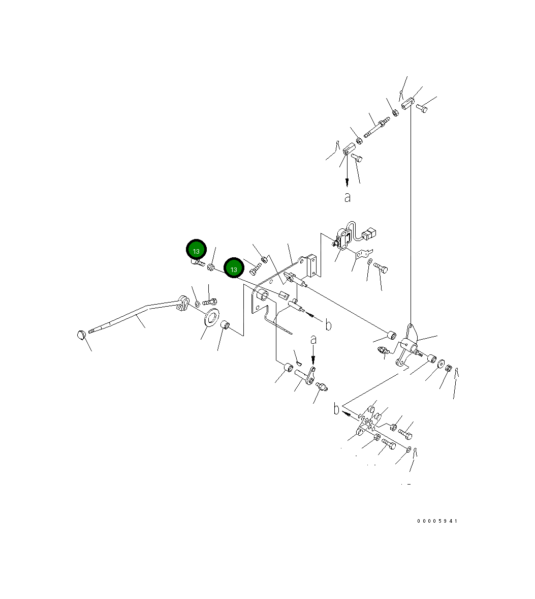 Болт 01016-80830 Komatsu