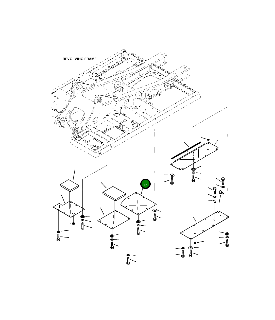 Крышка 208-54-42112 Komatsu