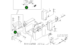Крышка 21T-43-67340 Komatsu