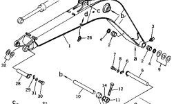 Болт 01019-11640 Komatsu