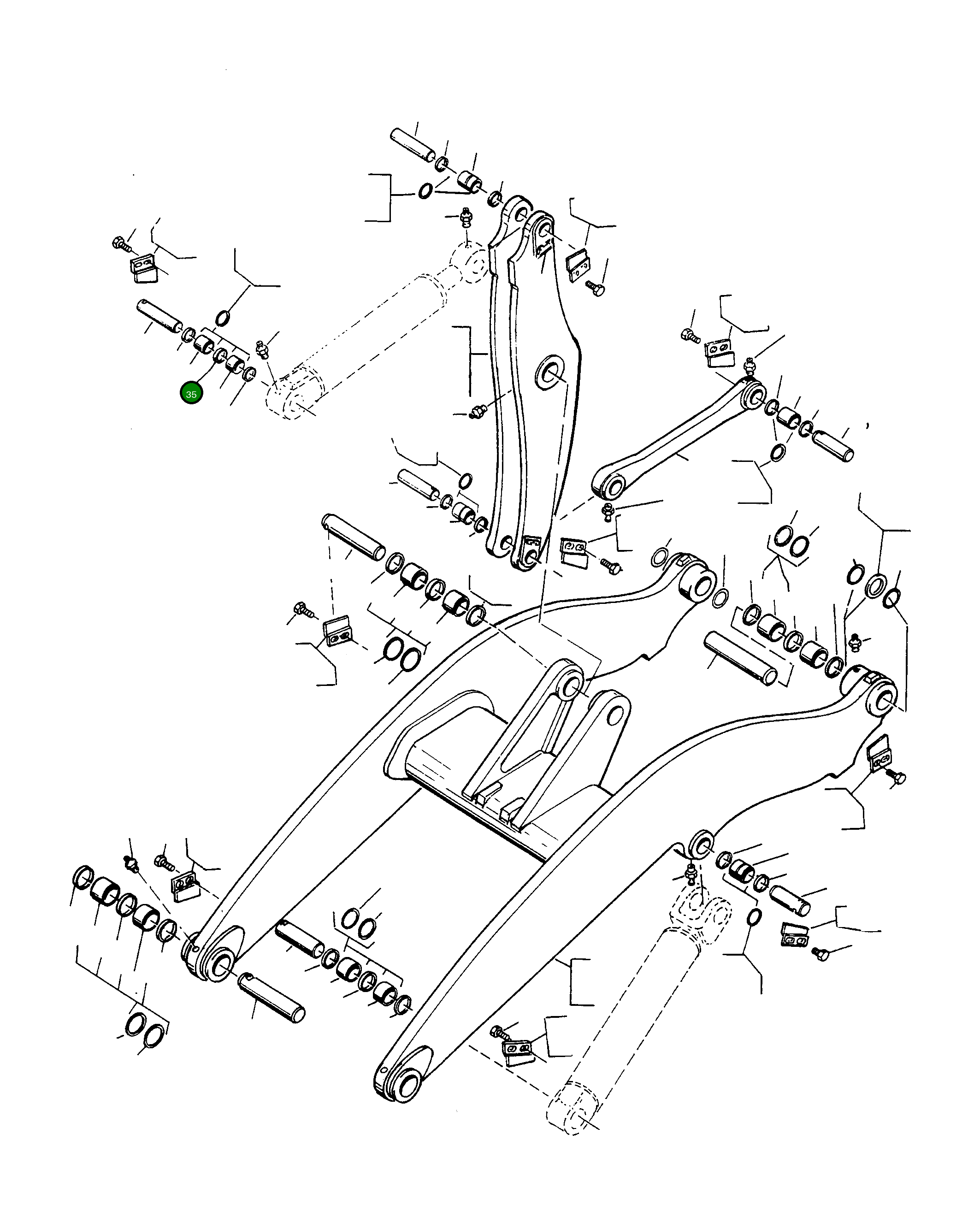 Кольцо 4210247M1 Komatsu