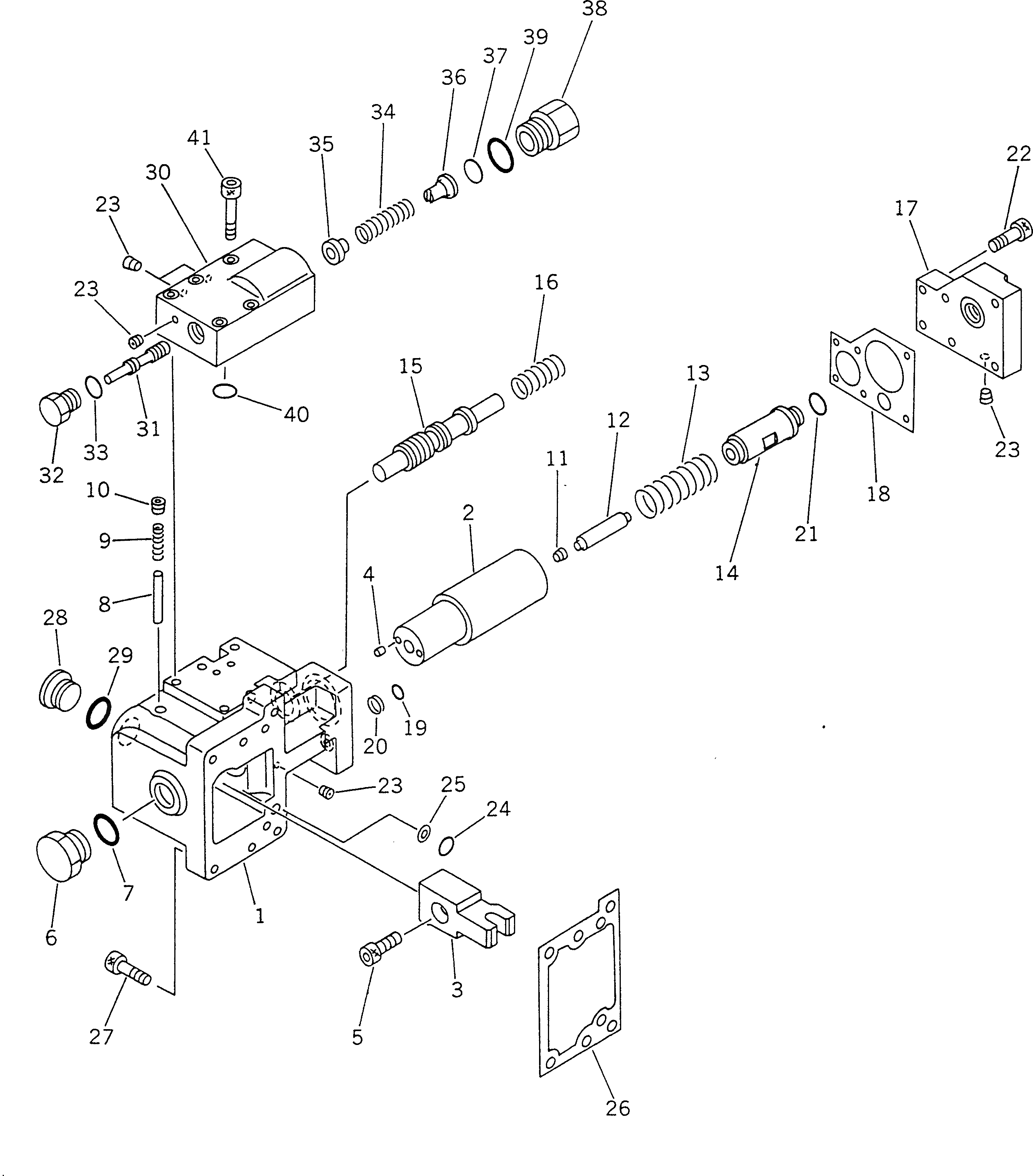Болт 235-60-18110  Komatsu
