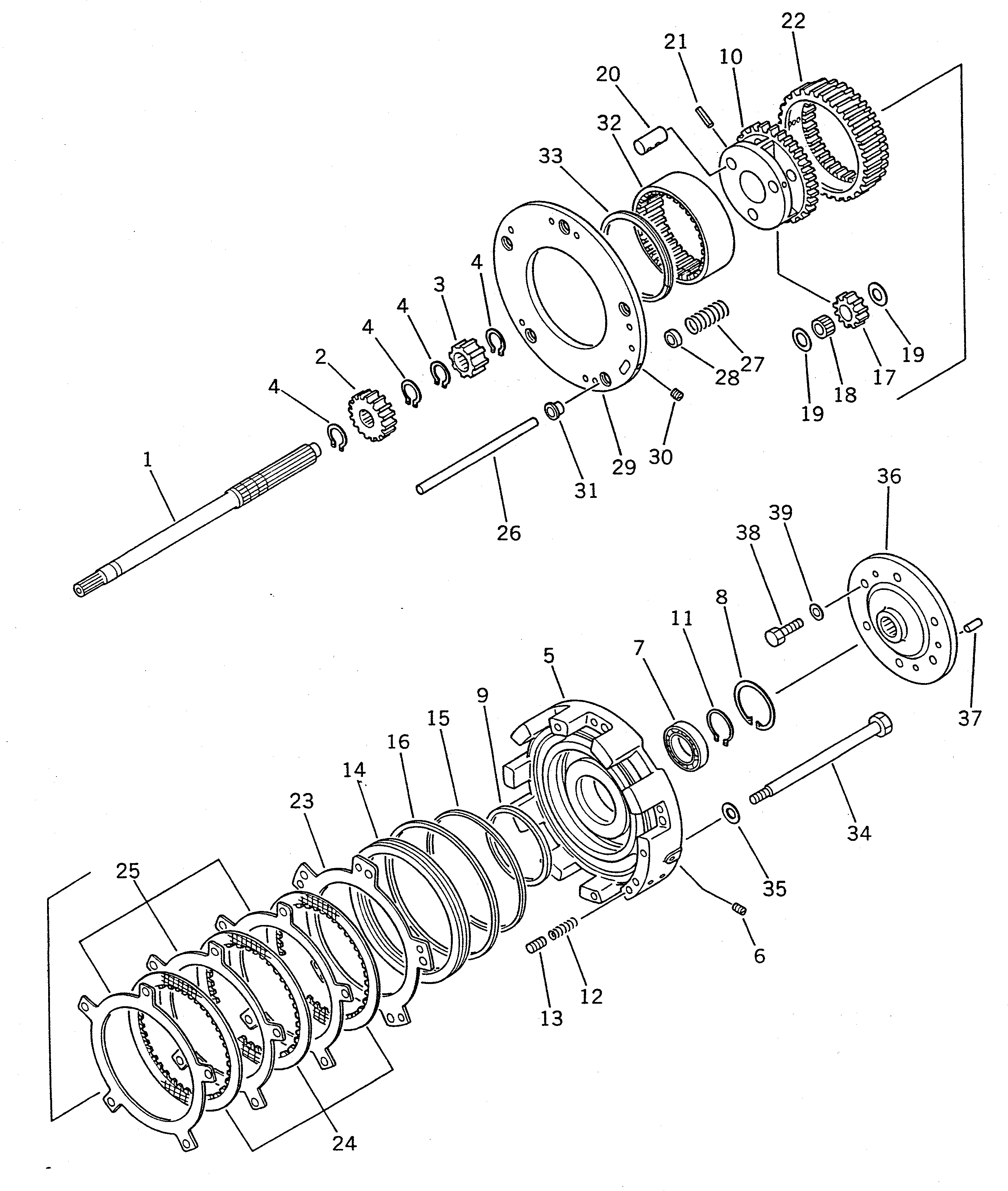 Болт 362-15-11240 Komatsu