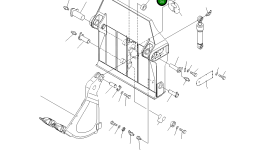 Крышка 21N-72-14350 Komatsu