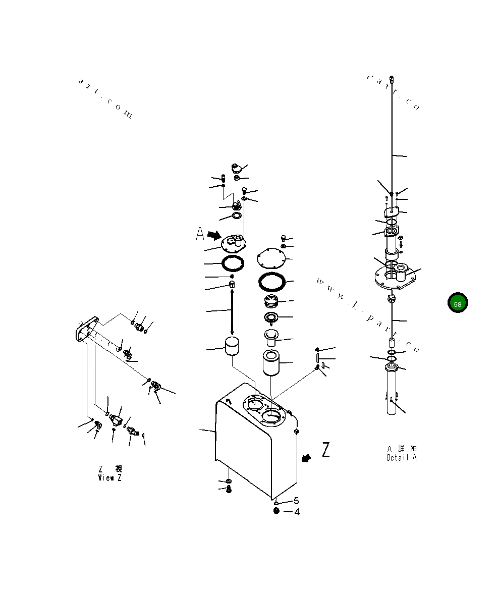 Крышка 20Y-962-B970 Komatsu
