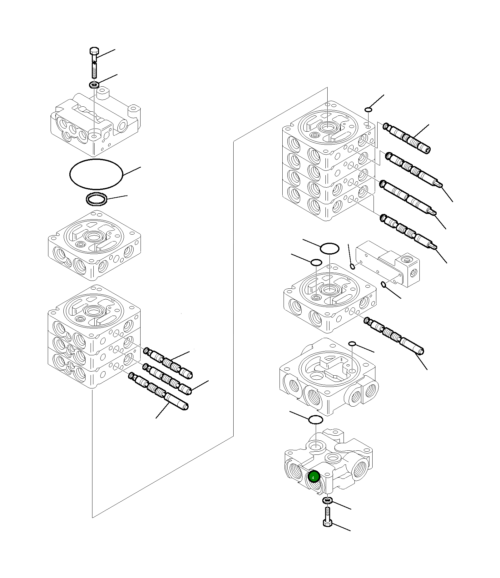 Кольцо уплотнительное (O-Ring) 890001653 Komatsu