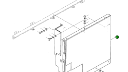 Крышка 2621-2703C Komatsu