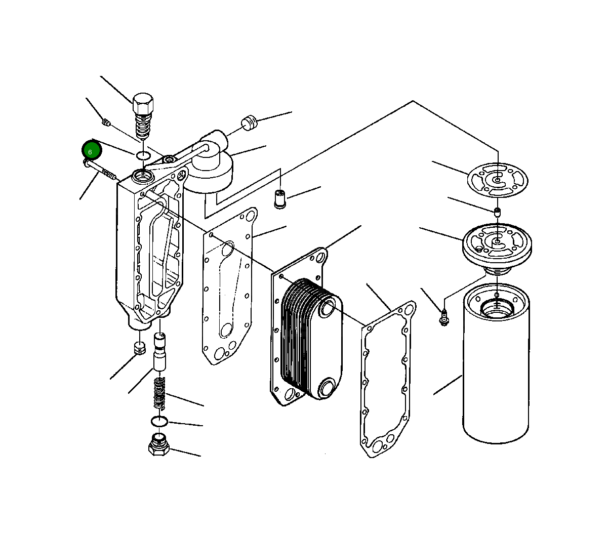 Кольцо уплотнительное (O-Ring) 1295 152 H1 Komatsu