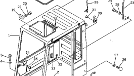 Крышка 203-54-43870 Komatsu