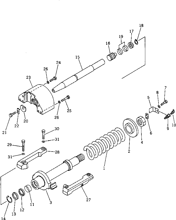 Болт 01010-51860 Komatsu