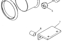 Кронштейн PK3821A012 Komatsu