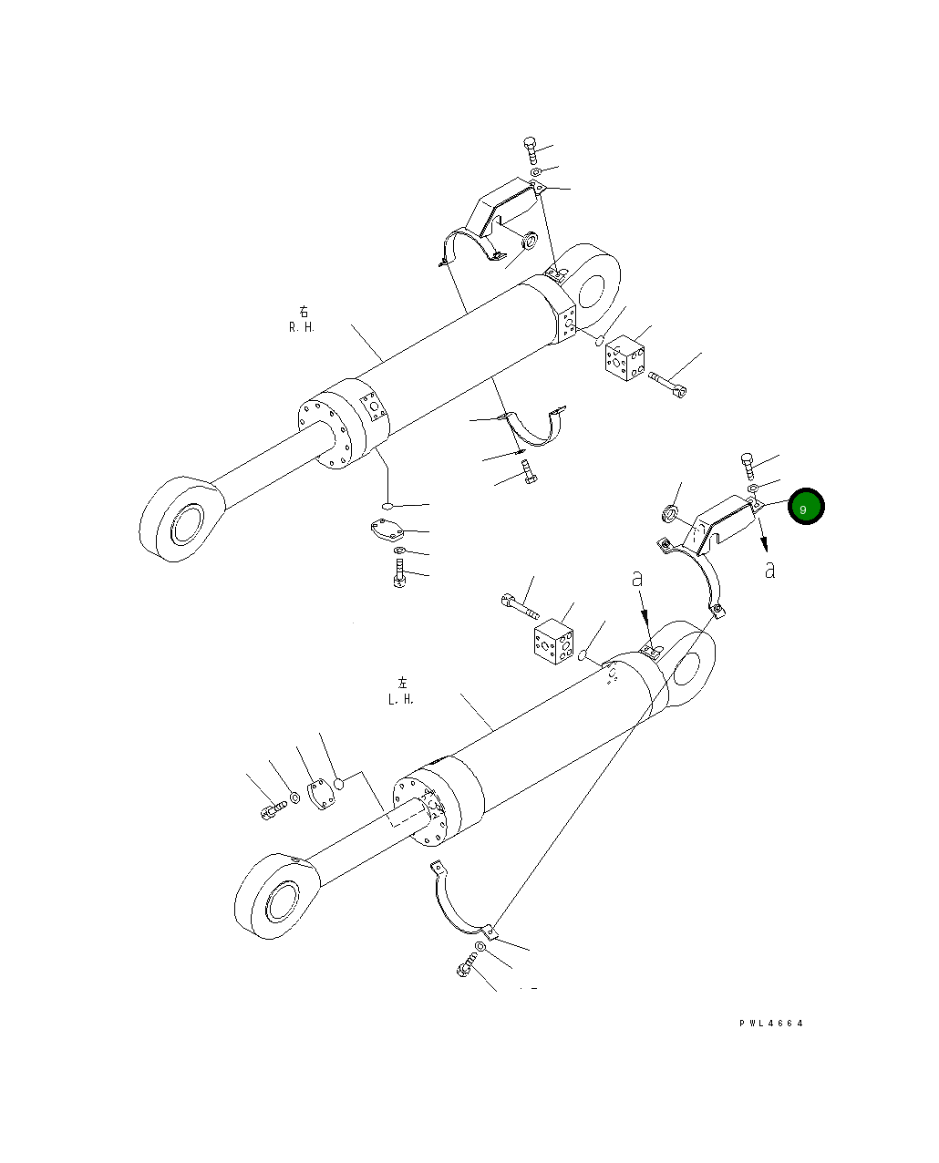 Крышка 21T-960-1160  Komatsu