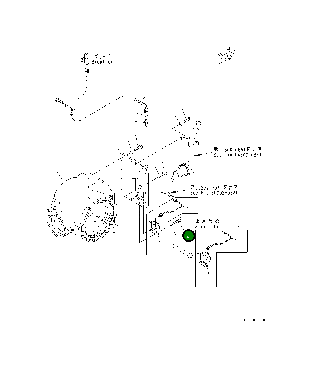 Болт 01010-61250 Komatsu