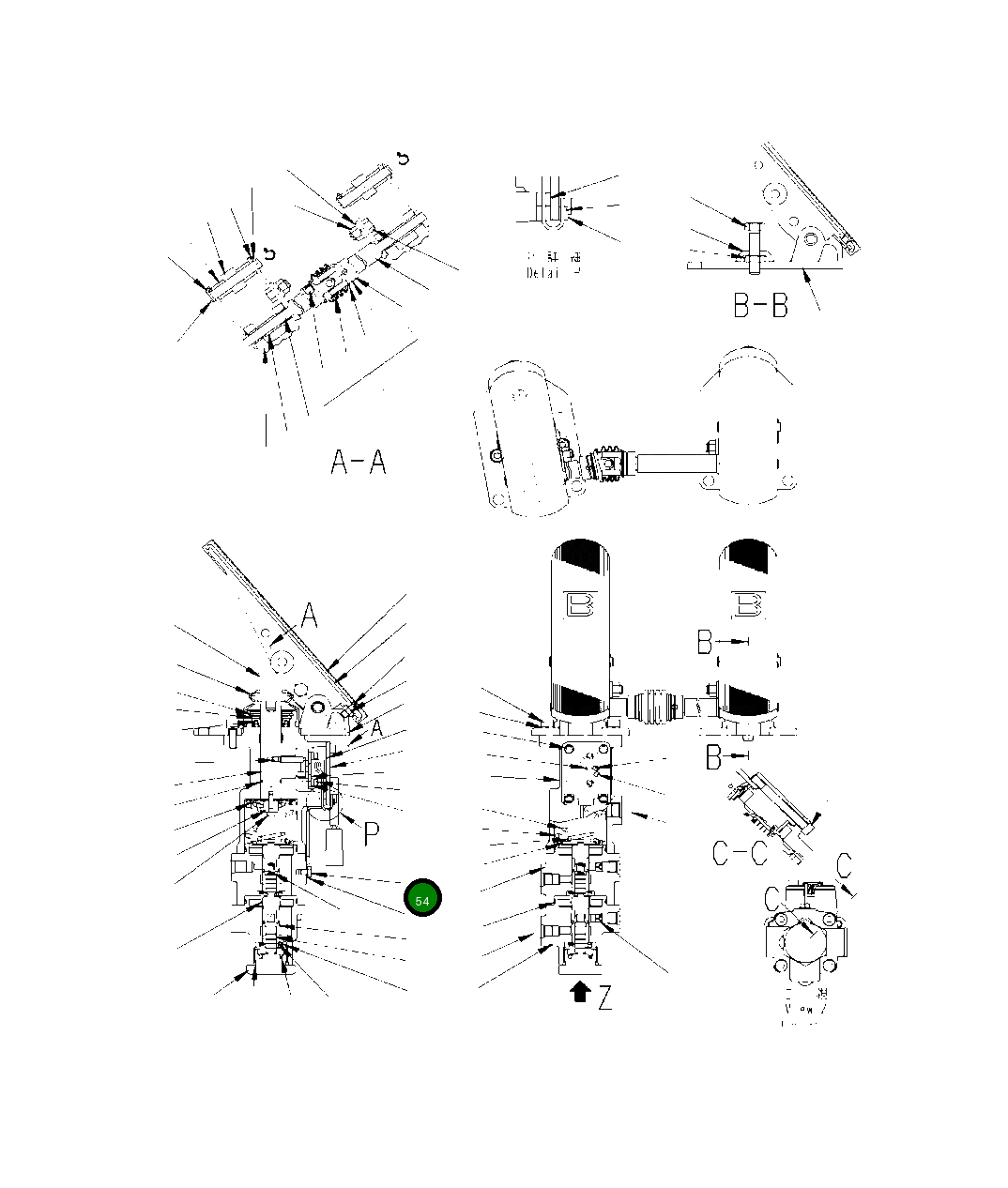 Болт XK0013060805 Komatsu