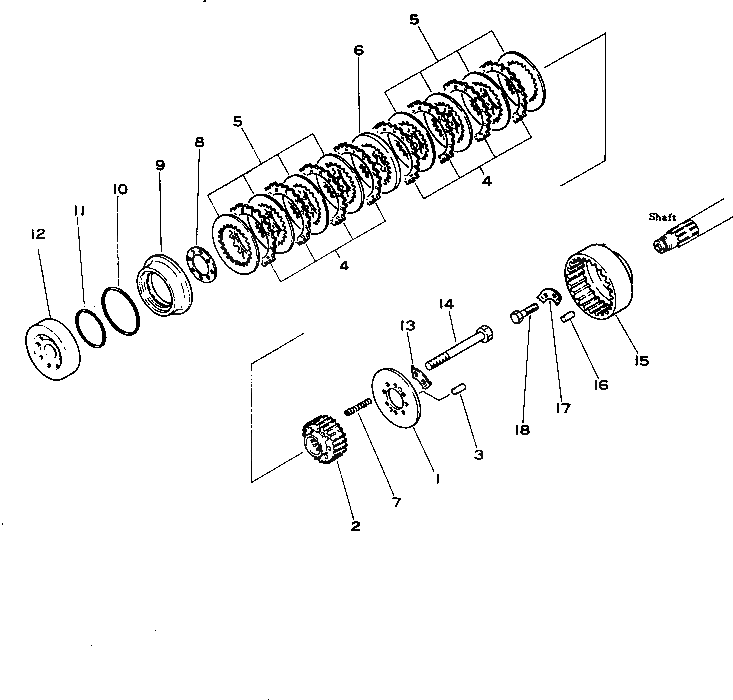 Болт 176-76-13330 Komatsu