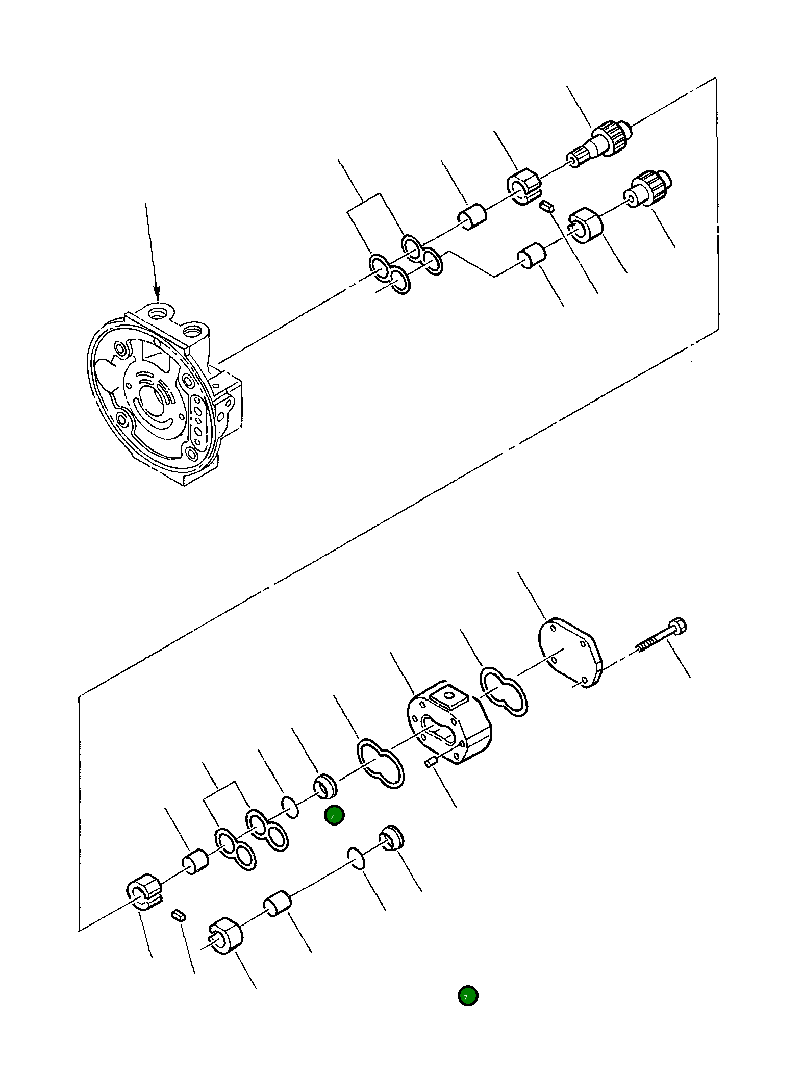 Кольцо уплотнительное (O-Ring) 840261012 Komatsu