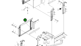 Крышка 21K-54-71312 Komatsu