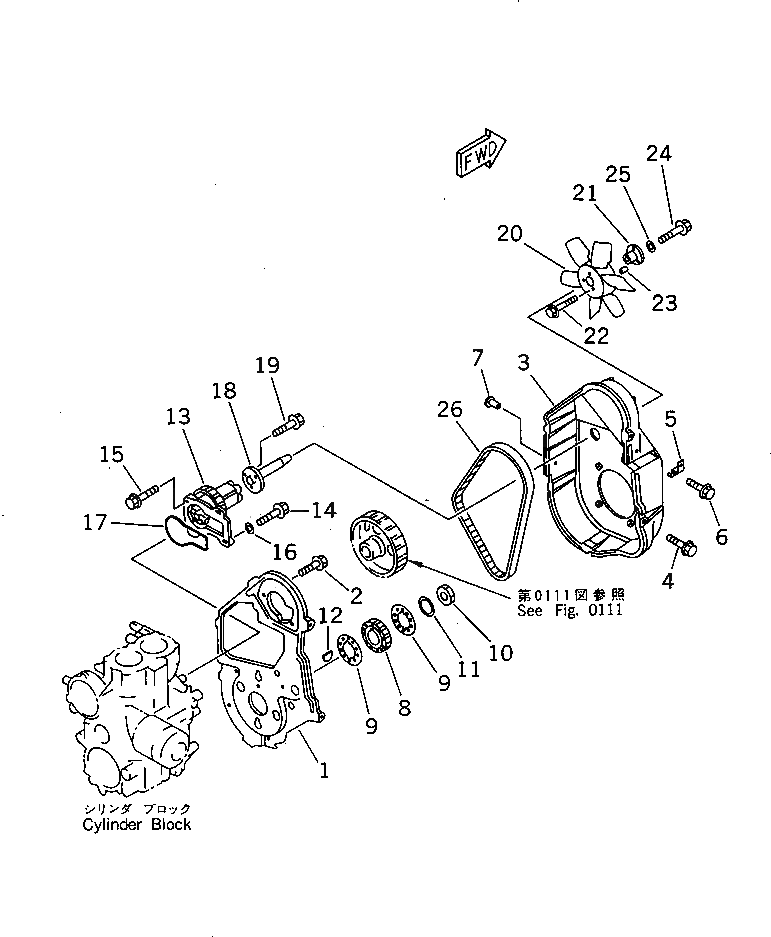 Болт HD957010601008  Komatsu