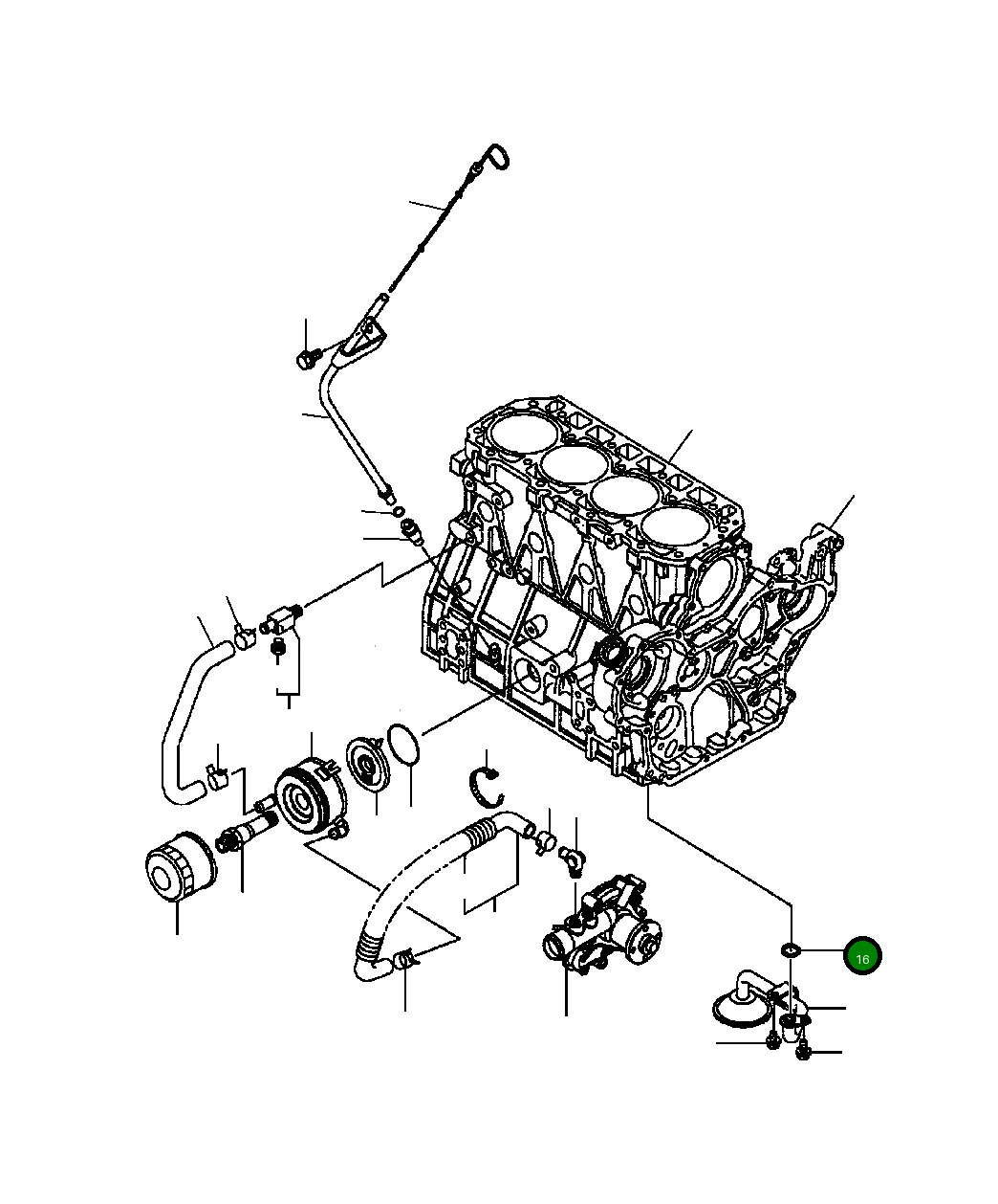 Кольцо уплотнительное (O-Ring) 129900-32030 Komatsu