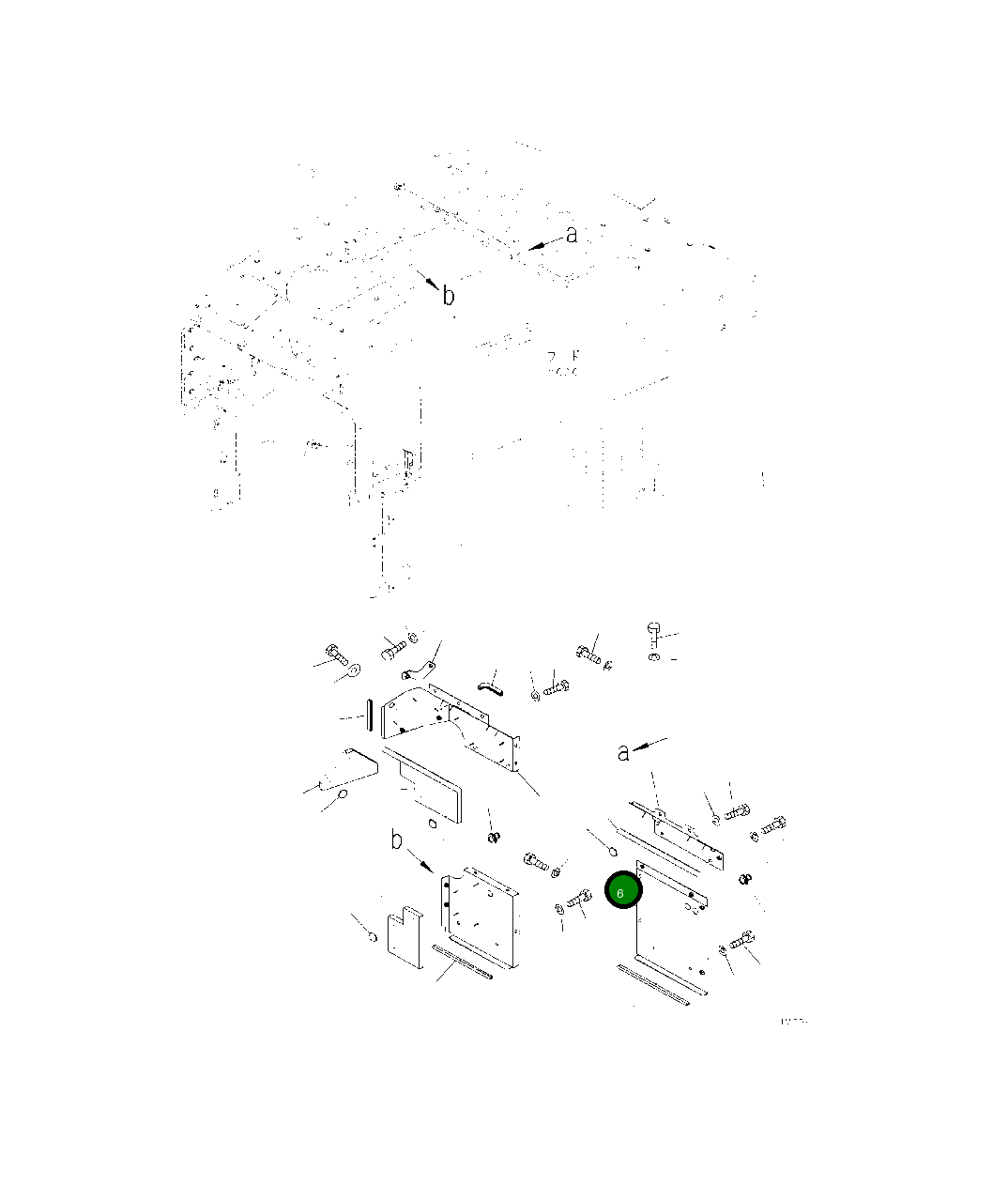 Крышка 425-54-51611 Komatsu