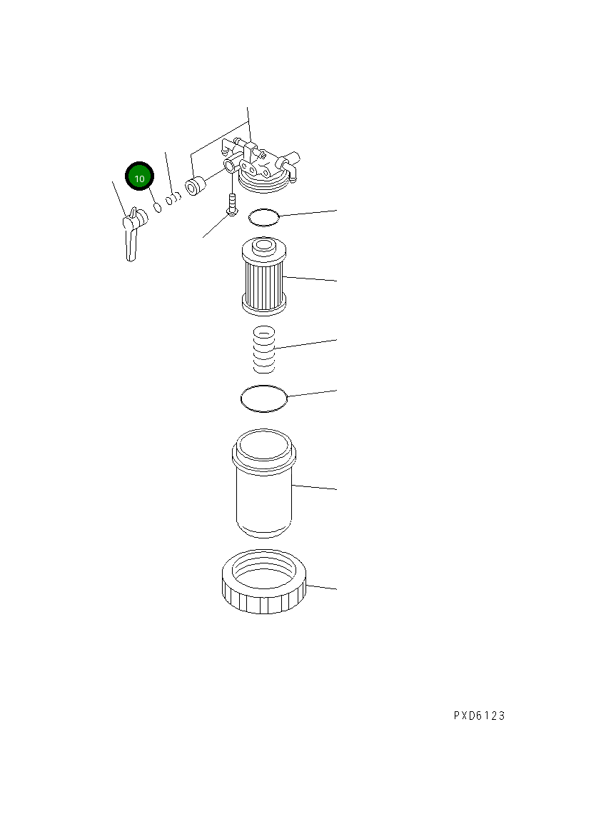 Кольцо уплотнительное (O-Ring) YM24311-240100 Komatsu
