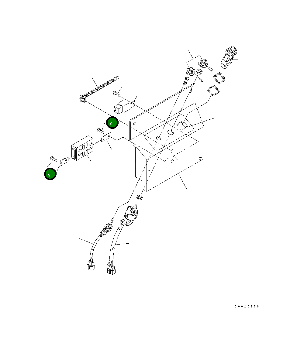 Болт ANKB+0510CA1 Komatsu