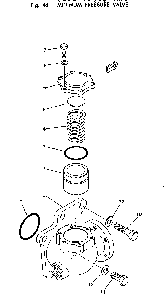 Кольцо уплотнительное (O-Ring) M014010090009  Komatsu