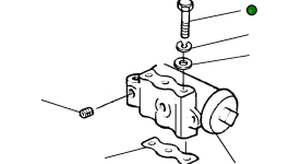 Болт 1238 067 H1 Komatsu