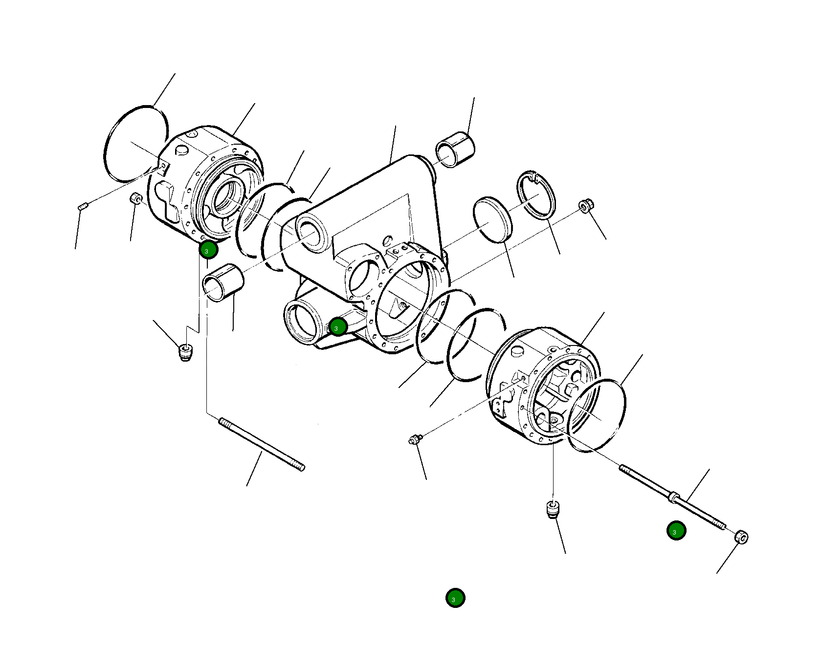 Кольцо уплотнительное (O-Ring) 22E-23-11110 Komatsu