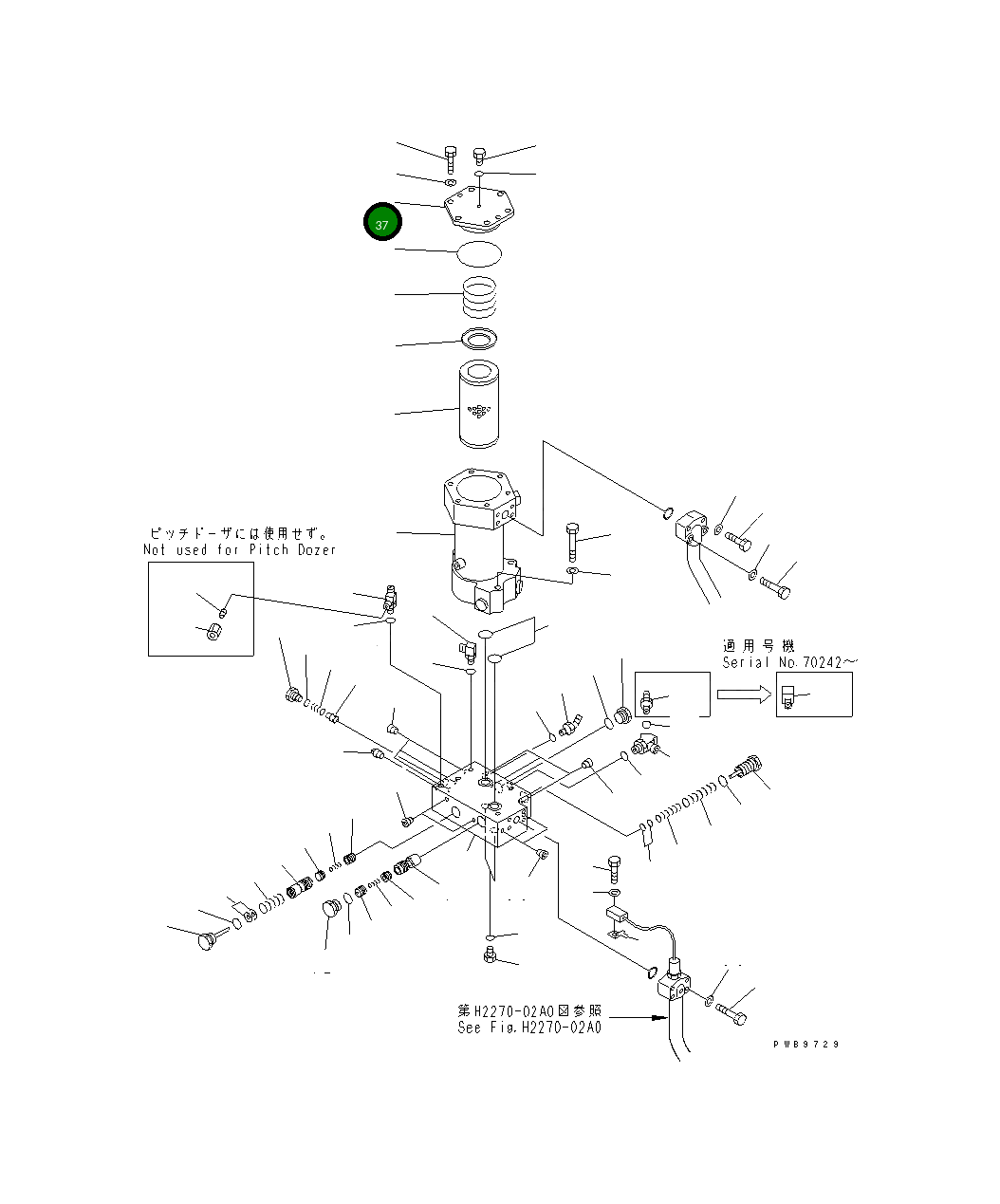Крышка 17A-49-18231  Komatsu
