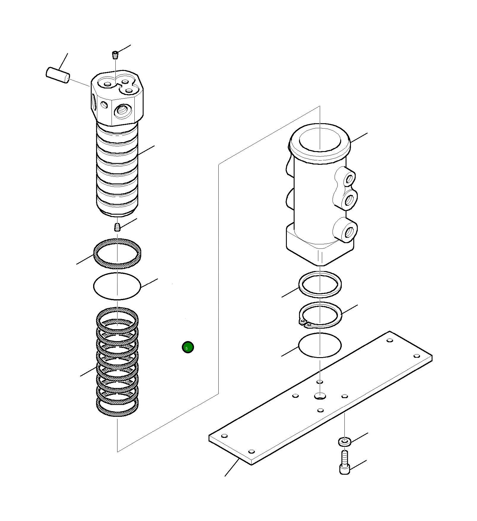 Кольцо уплотнительное (O-Ring) 809001547 Komatsu