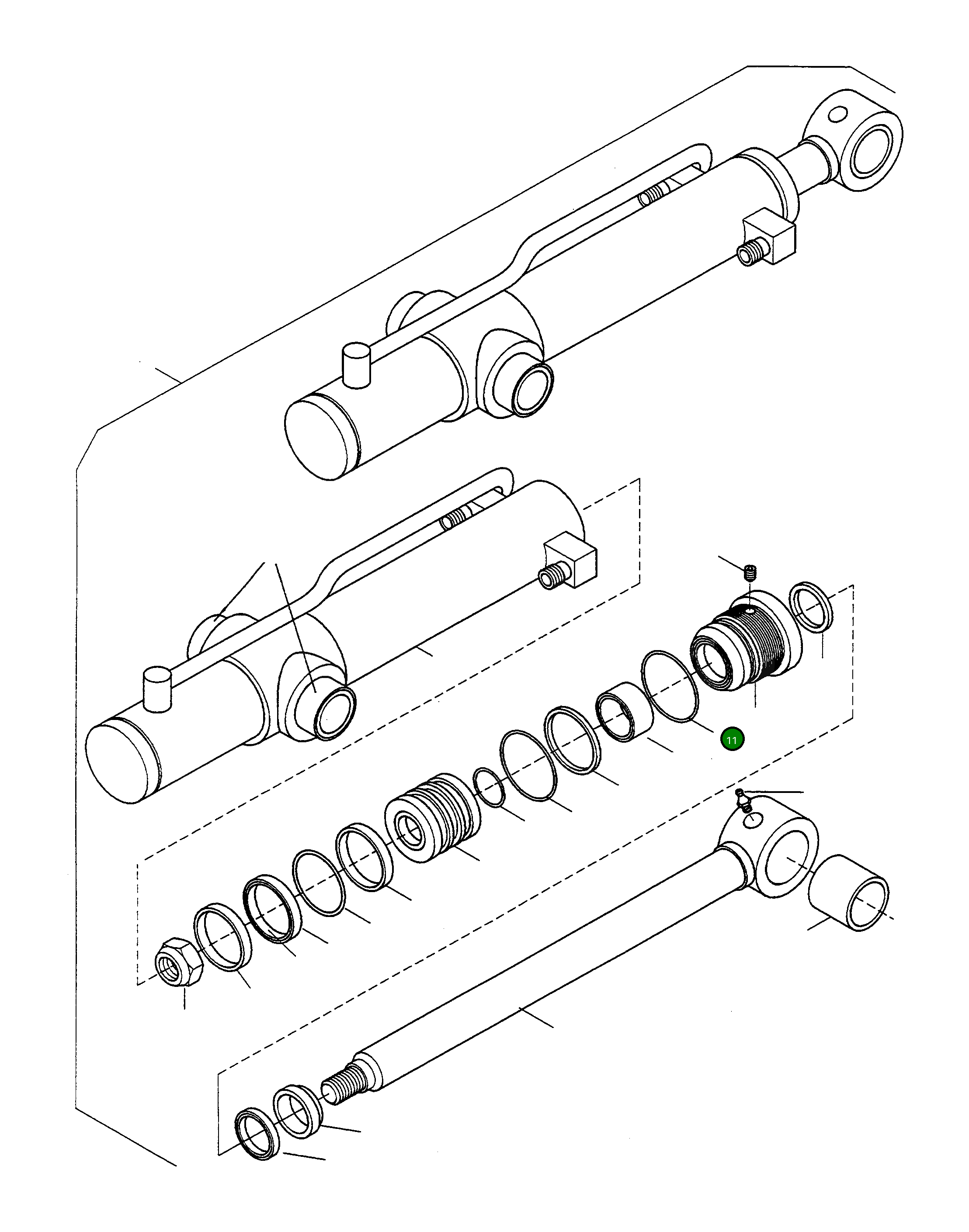 Кольцо уплотнительное (O-Ring) 4917524M1 Komatsu