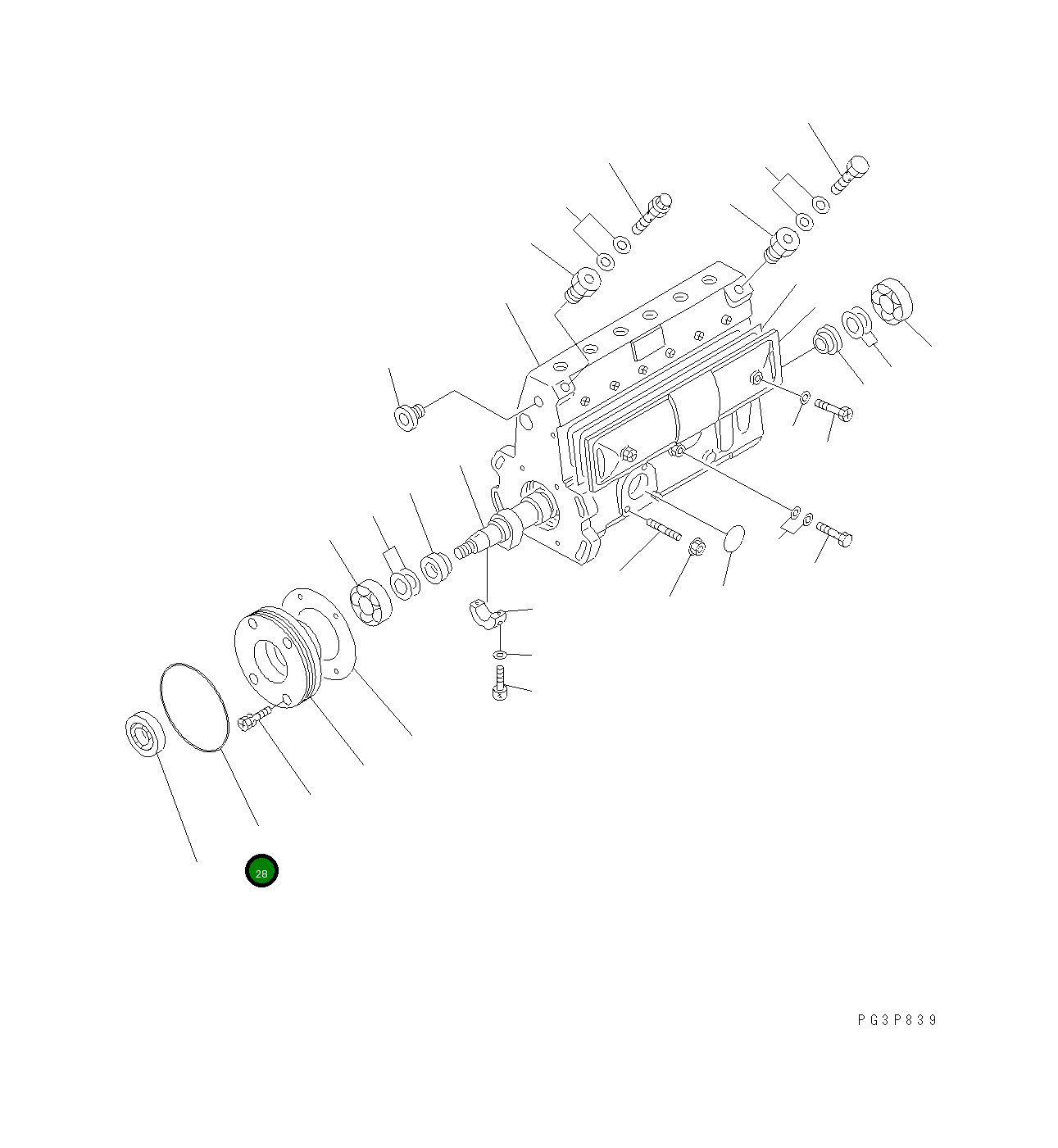 Кольцо уплотнительное (O-Ring) DK029637-50 Komatsu