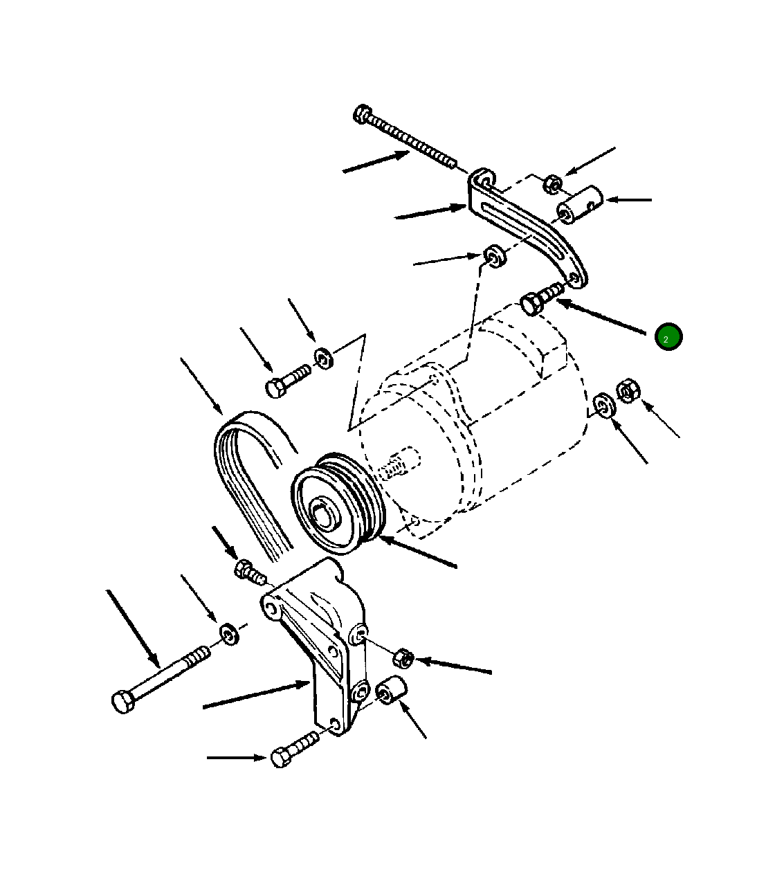 Болт 1268 169 H1 Komatsu