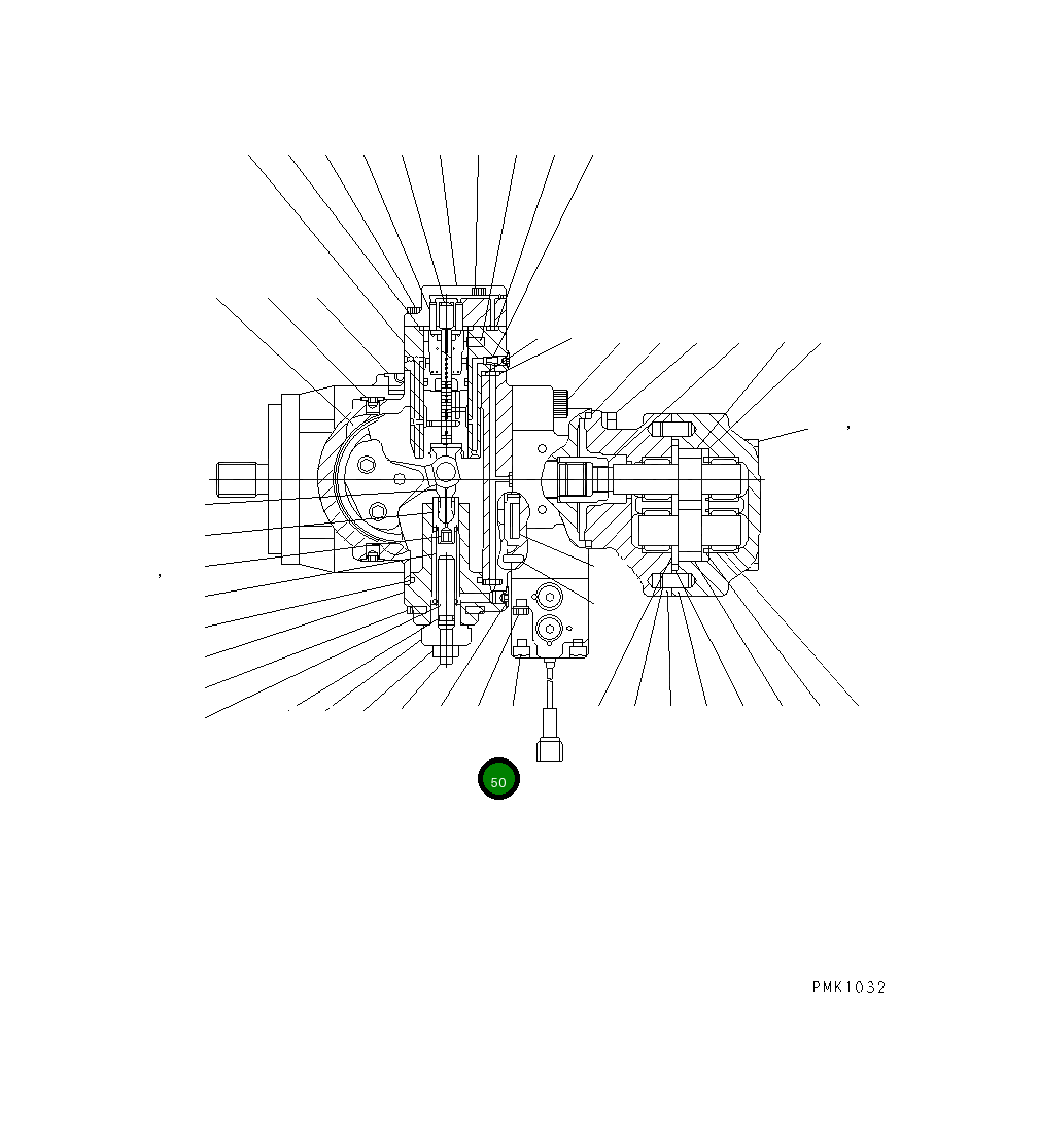 Болт TM8072-086 Komatsu