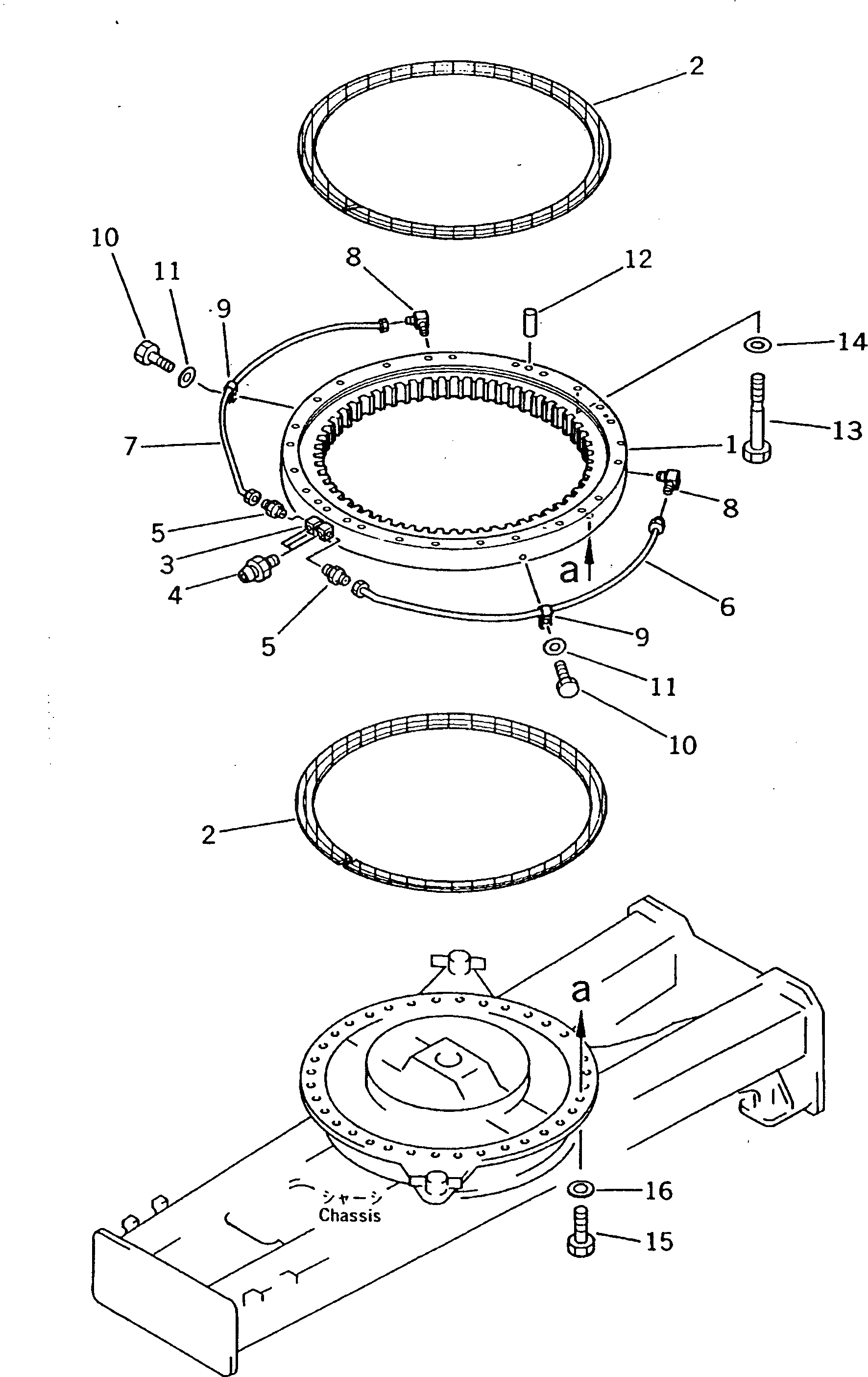 Болт 20K-09-11110  Komatsu