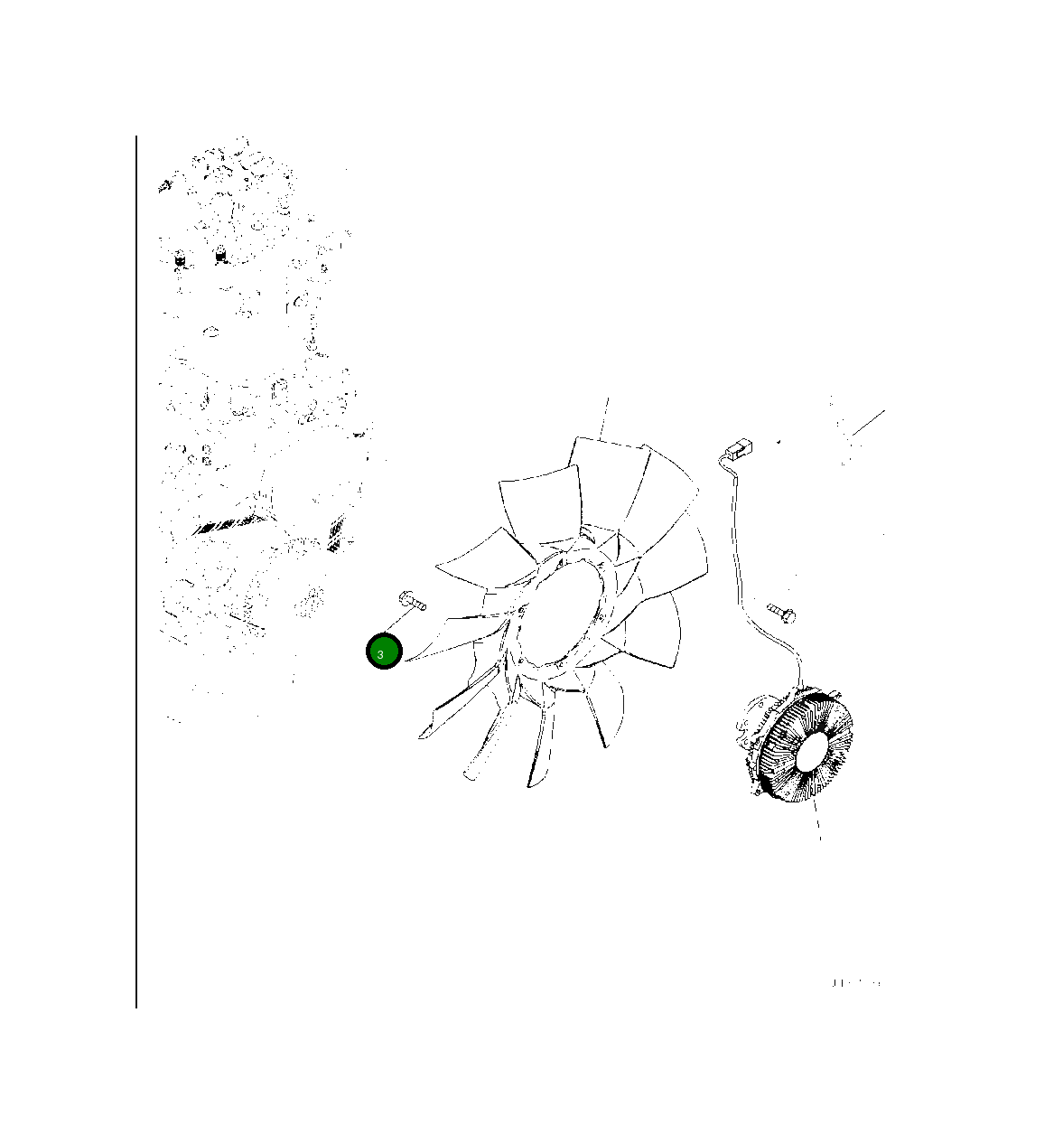 Болт BG020003666 Komatsu