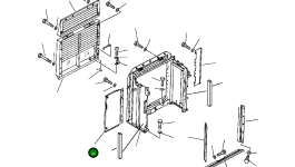 Крышка 209-54-53820 Komatsu