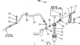 Кольцо уплотнительное (O-Ring) 22S-60-11530 Komatsu