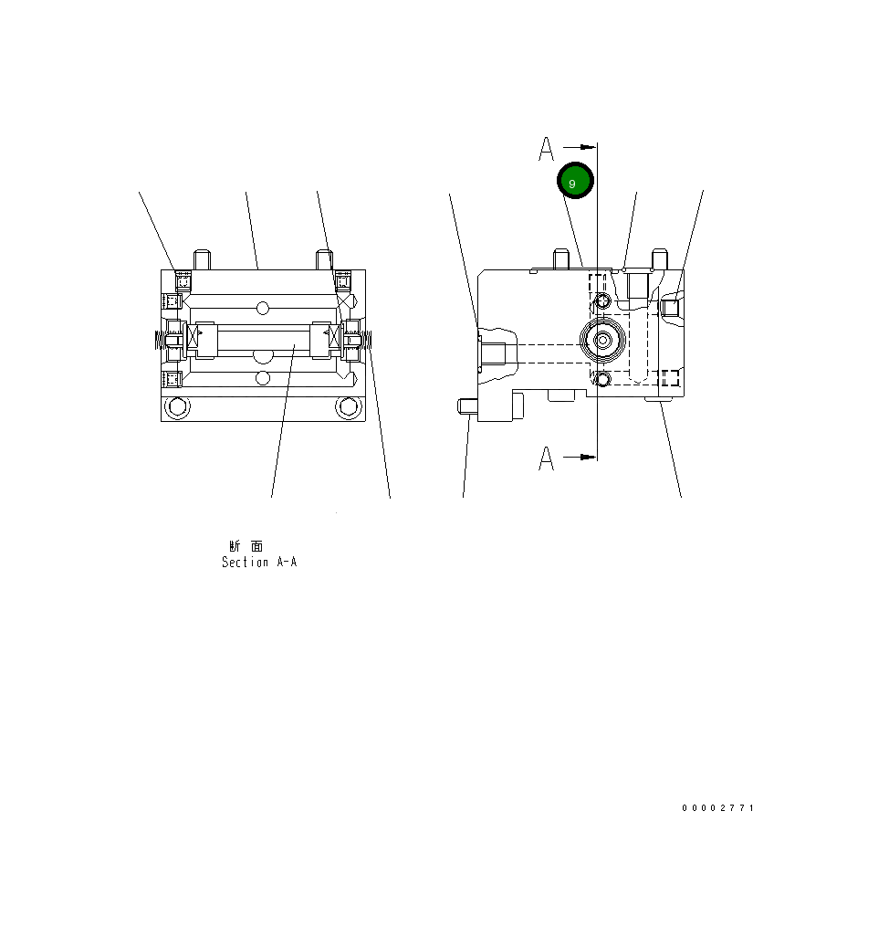 Кольцо уплотнительное (O-Ring) UC1300082002  Komatsu