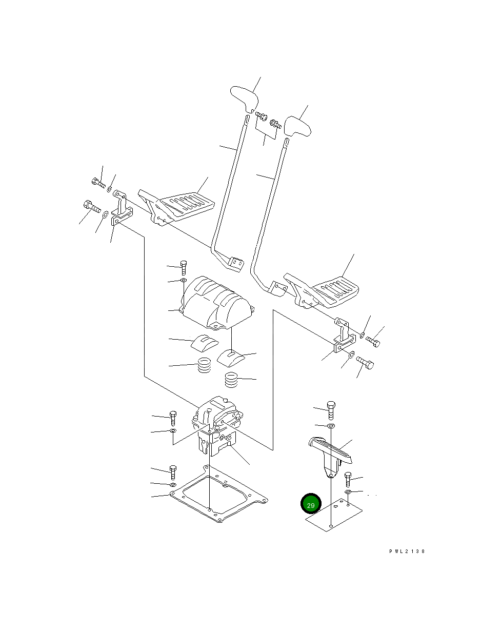 Крышка 20Y-54-KA310 Komatsu