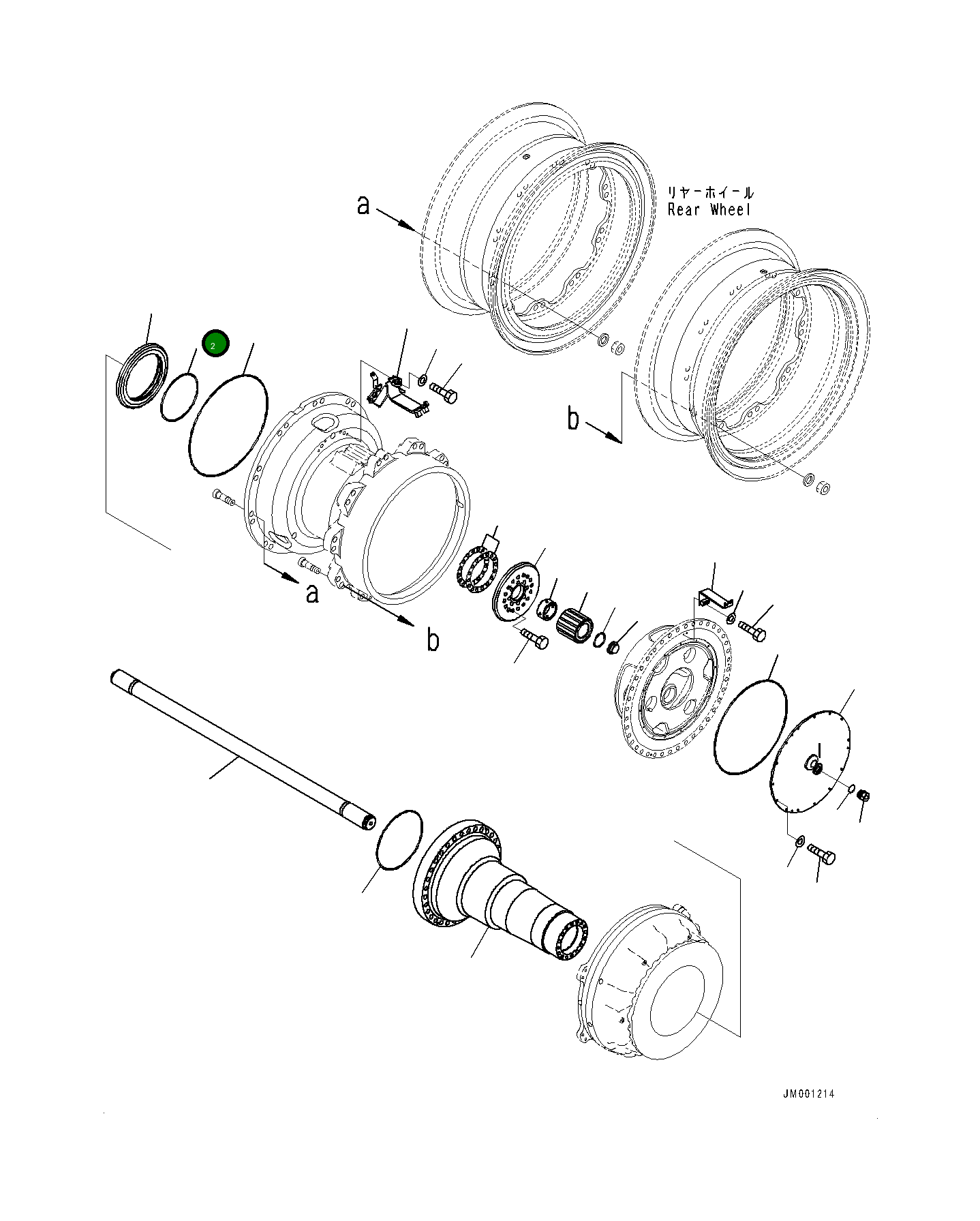 Кольцо уплотнительное (O-Ring) 07000-55320 Komatsu